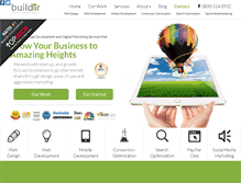 Tablet Screenshot of buildrr.com